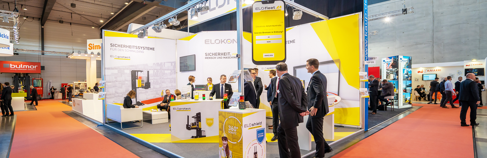 Der ELOKON Stand auf der LogiMAT