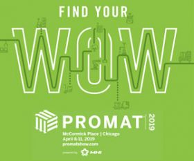 Treffen Sie ELOKON auf der ProMAT 2019, South Hall,  Stand S3585